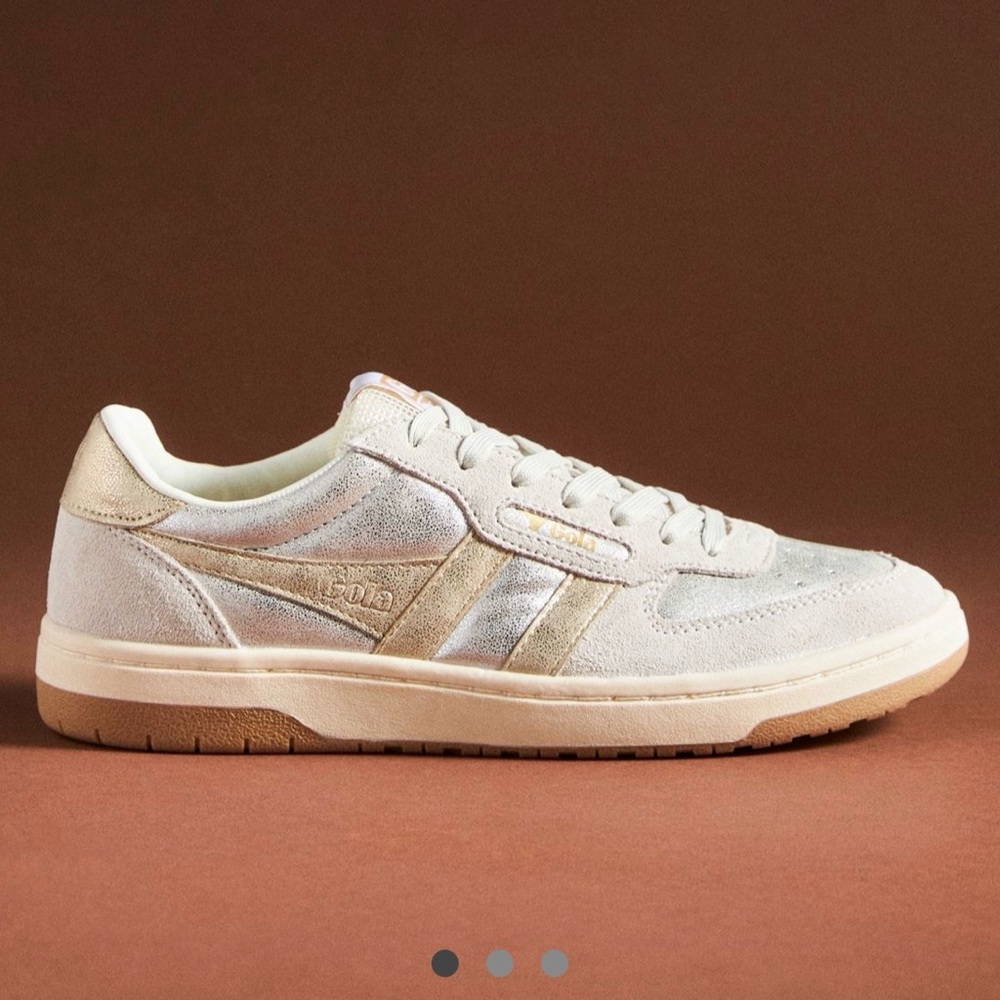 Gola exclusive Anthropologie metallic sneakers $120 worn 2 times! $120